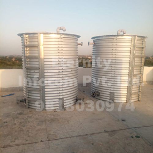 Corrugated Steel Water Tank