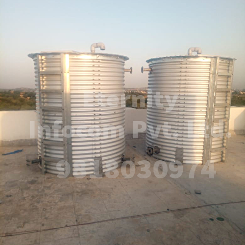 Overhead Water Storage Tank 